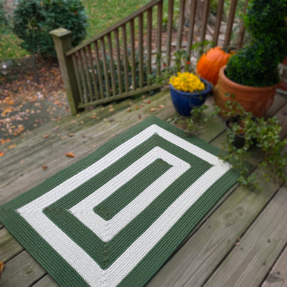 Timeless Avocado Rug – detail view