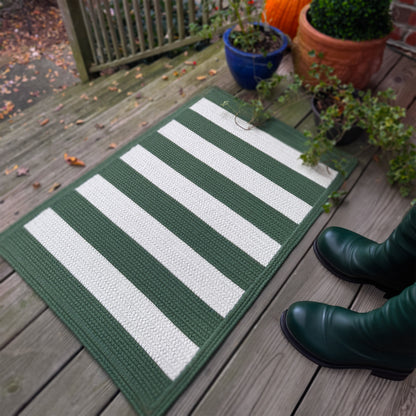 Timeless Avocado Rug – pattern detail