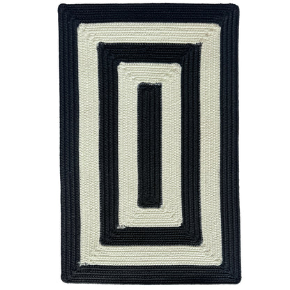 Timeless Black Rug – cabin lodge area rug