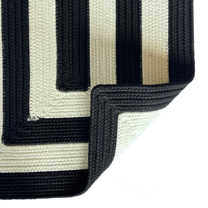Timeless Black Rug – room setting