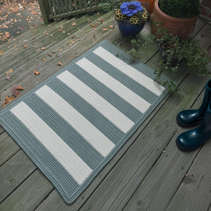 Timeless Spa Blue Rug – lifestyle