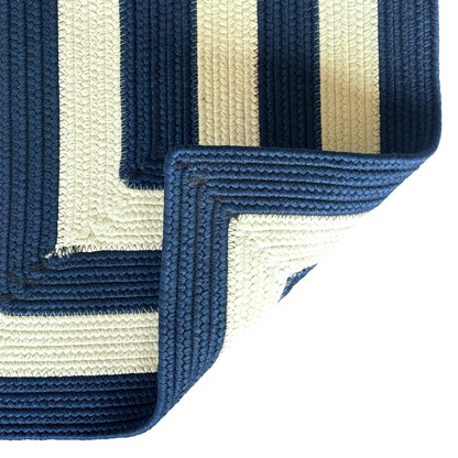 Timeless Navy Rug – detail view