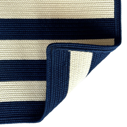 Timeless Navy Rug – pattern detail