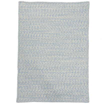 Nautical Tweed Rug - Lt. Blue