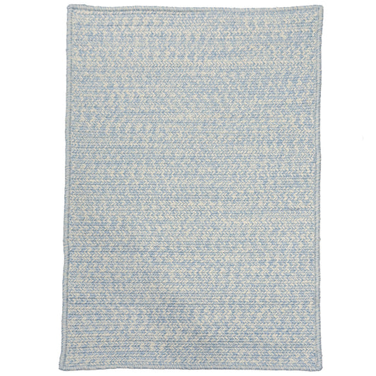 Nautical Tweed Rug - Lt. Blue