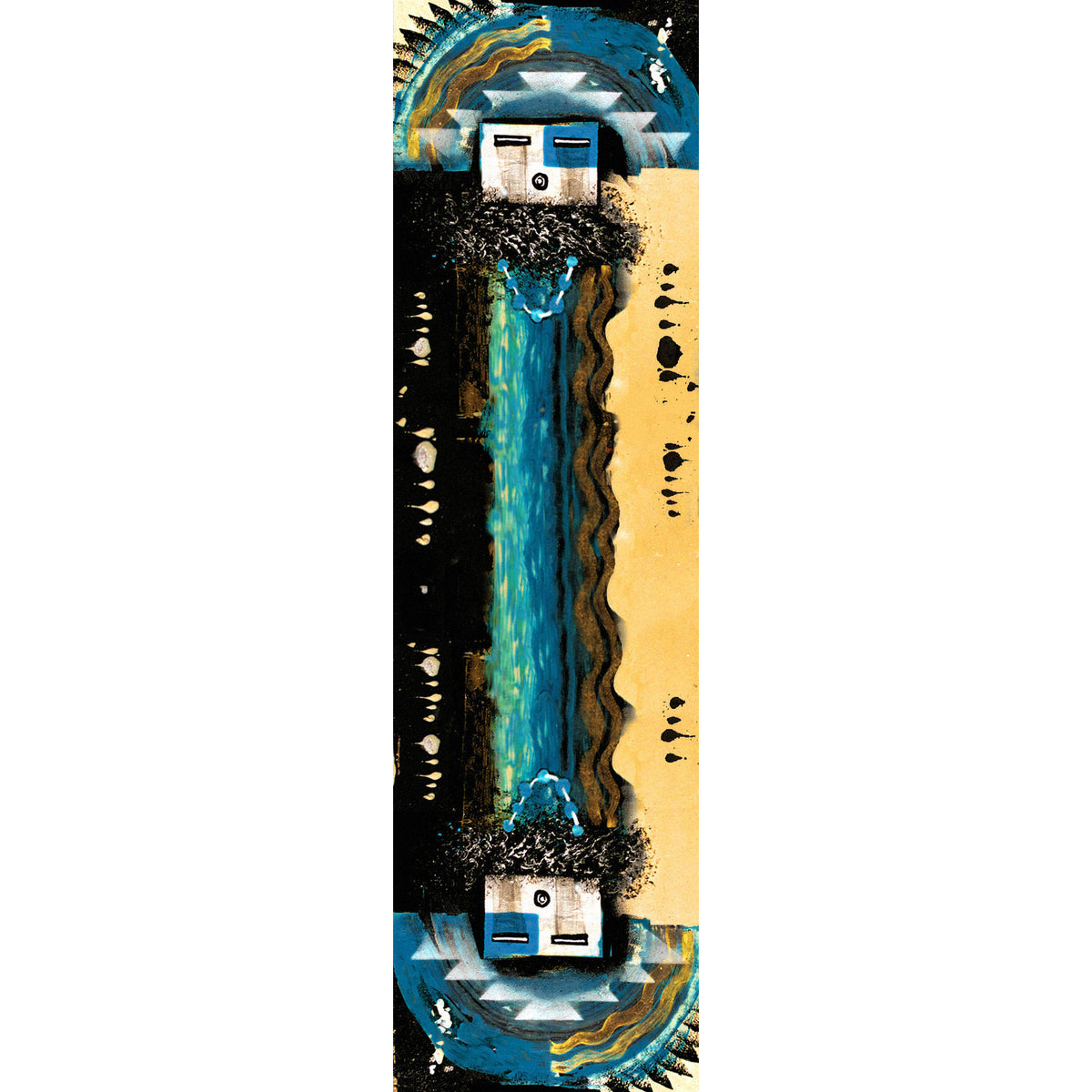 Boogie Rug – Blue – room setting