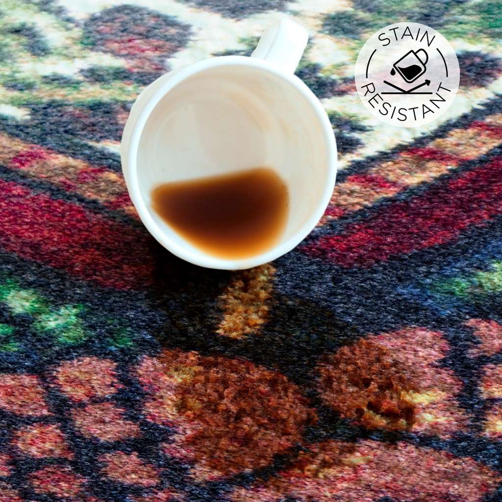 Cabin in the Pines Rug – Crackle – lifestyle