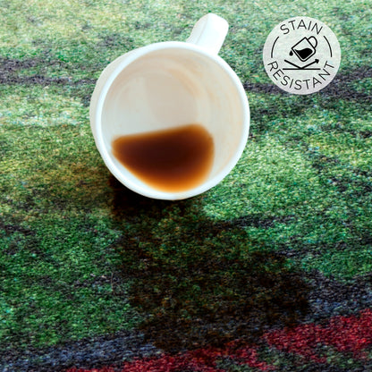 Black Bear Creek Rug – Crackle – close up