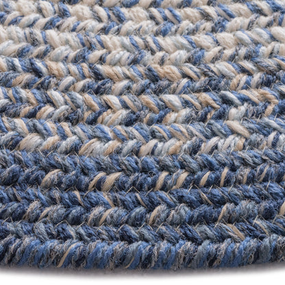 Sturbridge Lake Blue Rug – detail view