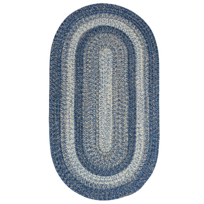 Sturbridge Lake Blue Rug – pattern detail