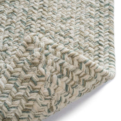 Stockton Light Green Rug – close up