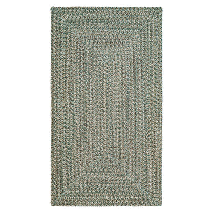 Stockton Medium Green Rug – room setting