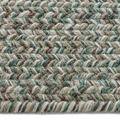 Stockton Medium Green Rug – lifestyle