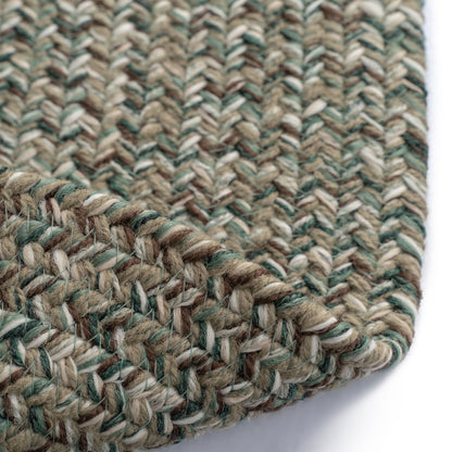 Stockton Medium Green Rug – full view