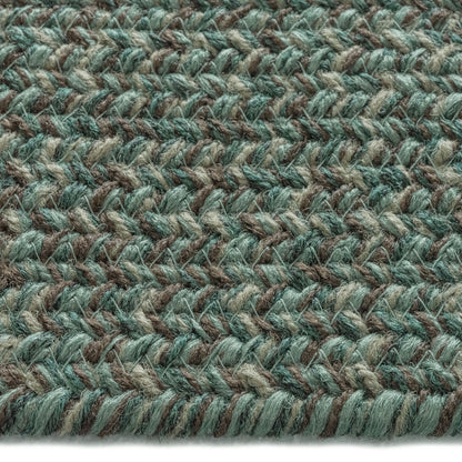 Stockton Dark Green Rug – lifestyle