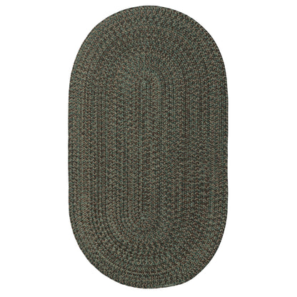 Stockton Dark Green Rug – pattern detail