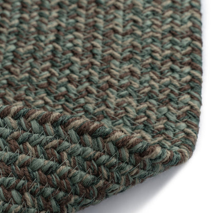 Stockton Dark Green Rug – full view