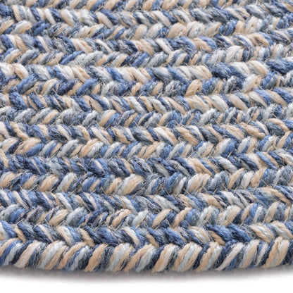 Stockton Medium Blue Rug – detail view