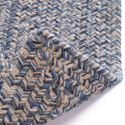 Stockton Medium Blue Rug – close up