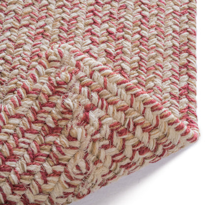 Stockton Light Red Rug – close up
