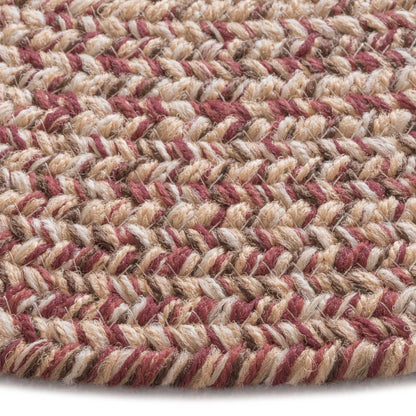 Stockton Medium Red Rug – detail view
