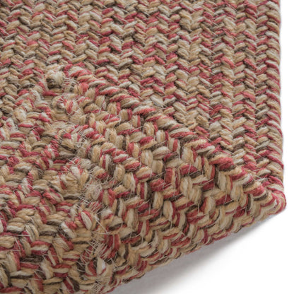 Stockton Medium Red Rug – close up