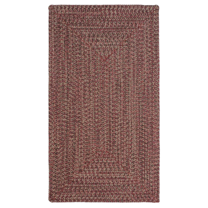 Stockton Dark Red Rug – room setting