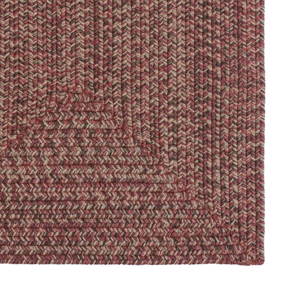 Stockton Dark Red Rug – alternate view
