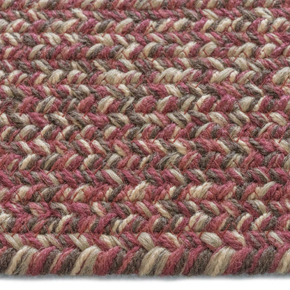 Stockton Dark Red Rug – lifestyle