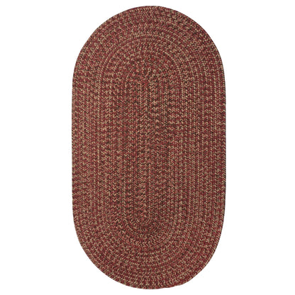 Stockton Dark Red Rug – pattern detail