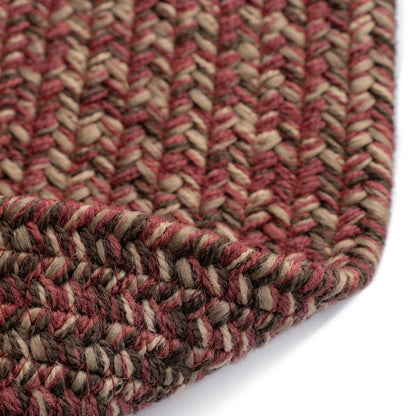 Stockton Dark Red Rug – full view