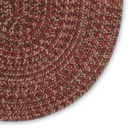 Stockton Dark Red Rug – alternate view