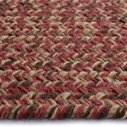 Stockton Dark Red Rug – alternate view
