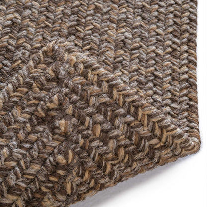 Stockton Dark Brown Rug – close up