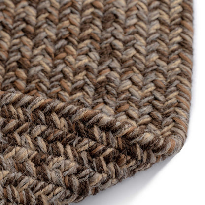 Stockton Dark Brown Rug – full view