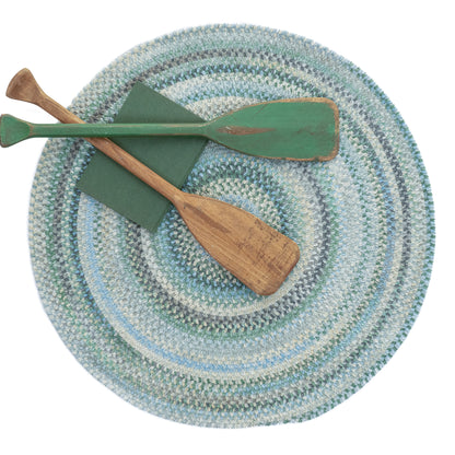 Synergy Misty Sage Rug – detail view