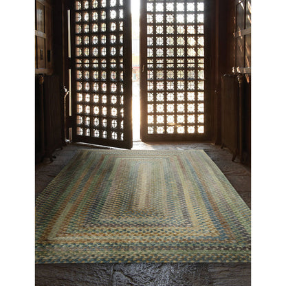 Synergy Blue Opal Rug – pattern detail