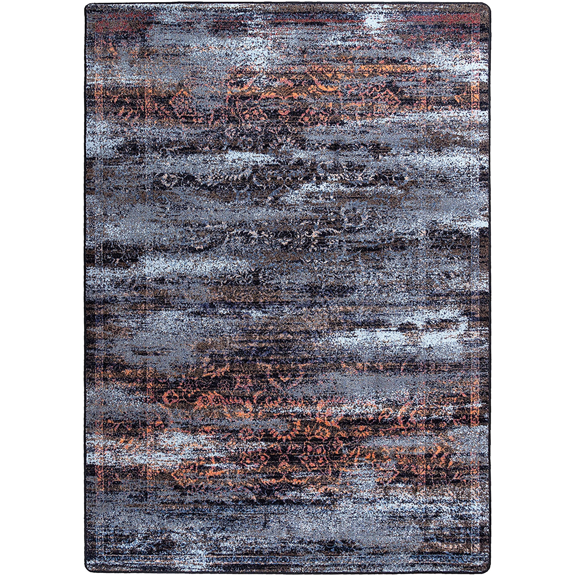 Montreal Rug – Distressed Elements – cabin lodge area rug
