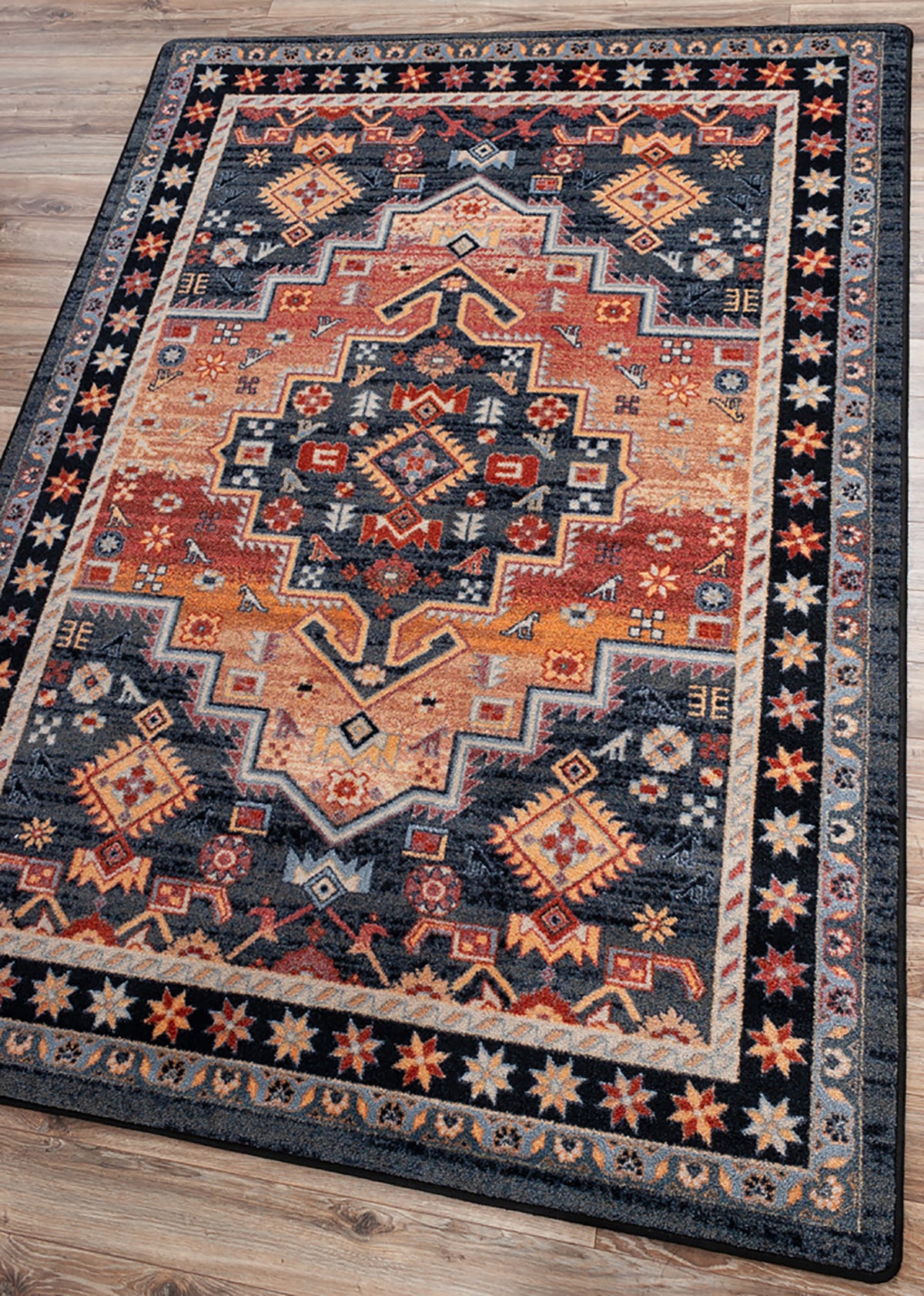 Persian Version Rug – Sunset – detail view