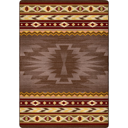 Cinnabar Rug – Star – cabin lodge area rug