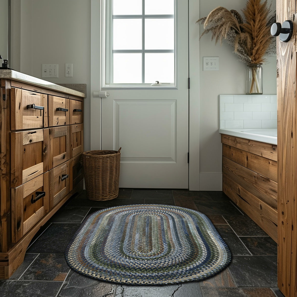 Cottonstone Ponds Edge Rug – detail view