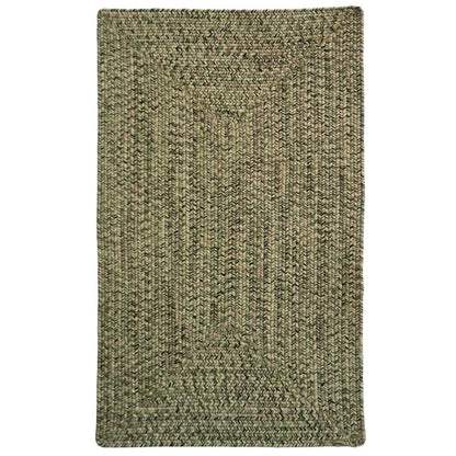 Dockside Palm Leaf Rug – close up