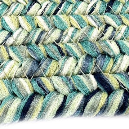 Dockside Teal Rug – room setting