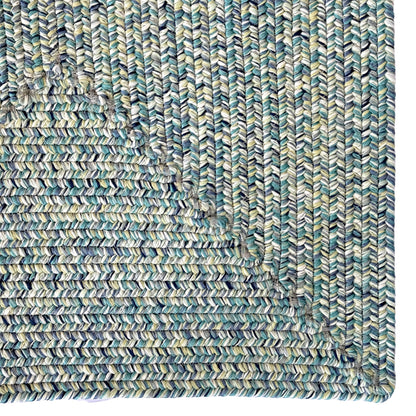 Dockside Teal Rug – full view
