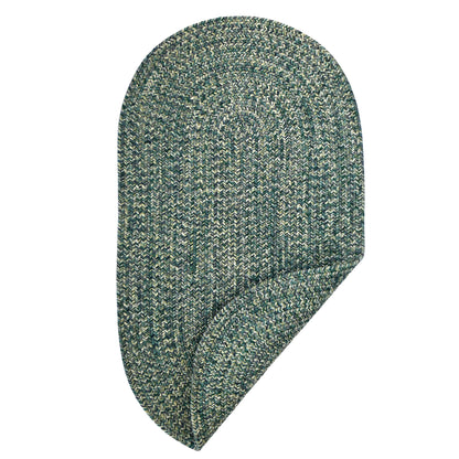 Dockside Teal Rug – alternate view