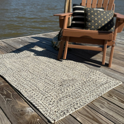 Dockside Driftwood Rug – lifestyle