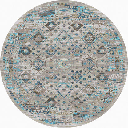 Redemption Rug – Distressed Tundra – close up