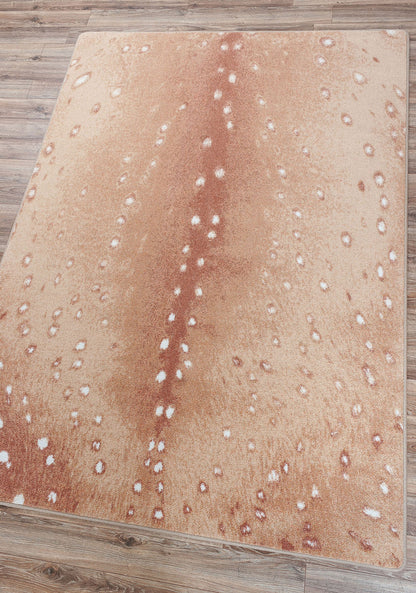 Spotted Hide Rug – Blush – detail view