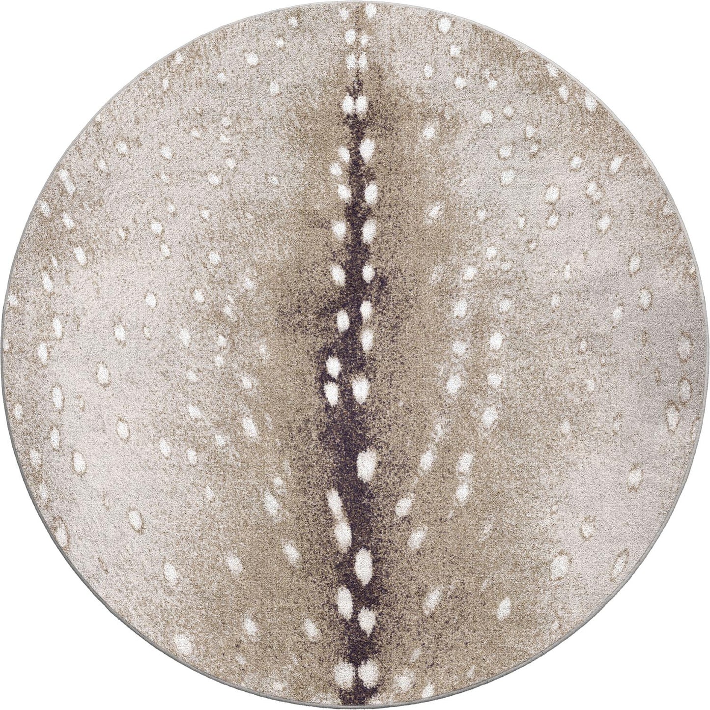 Spotted Hide Rug – Oatmeal Hint of Gray – lifestyle