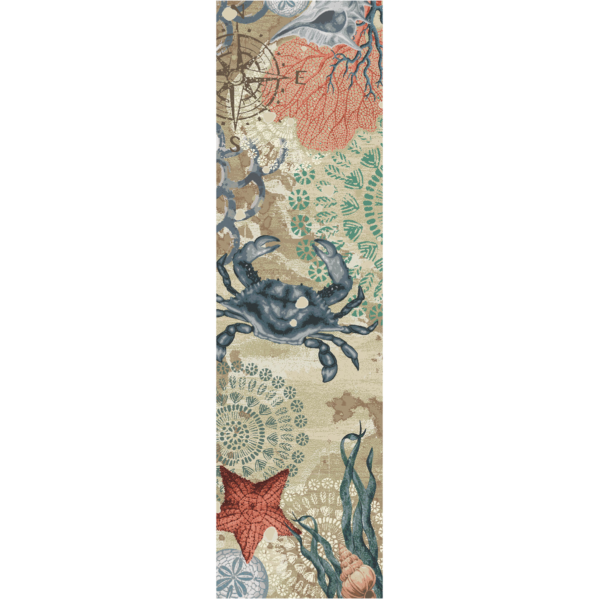 Latitude Adjustment Rug – Parchment – room setting